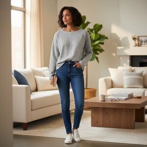 tentree Gray Women's Sweatshirt